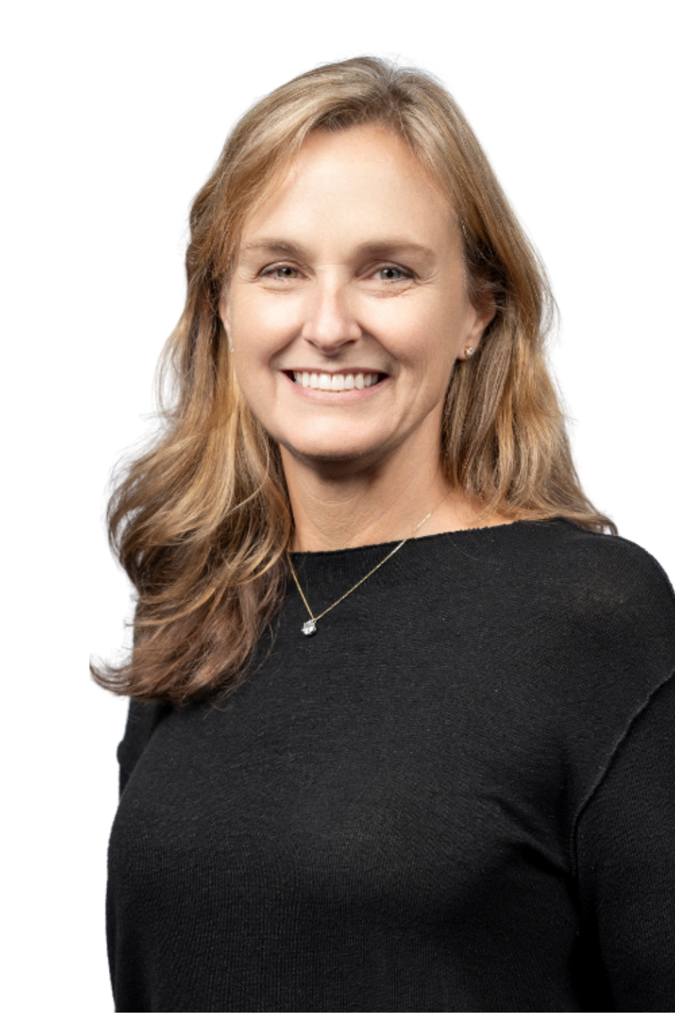 Professional headshot of Leanne West