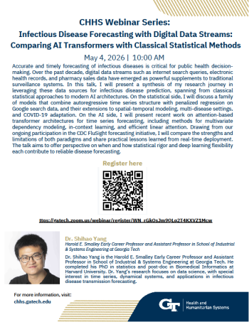 CHHS Webinar flyer