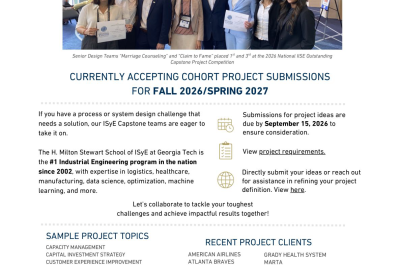 Capstone Project Submissions Flyer